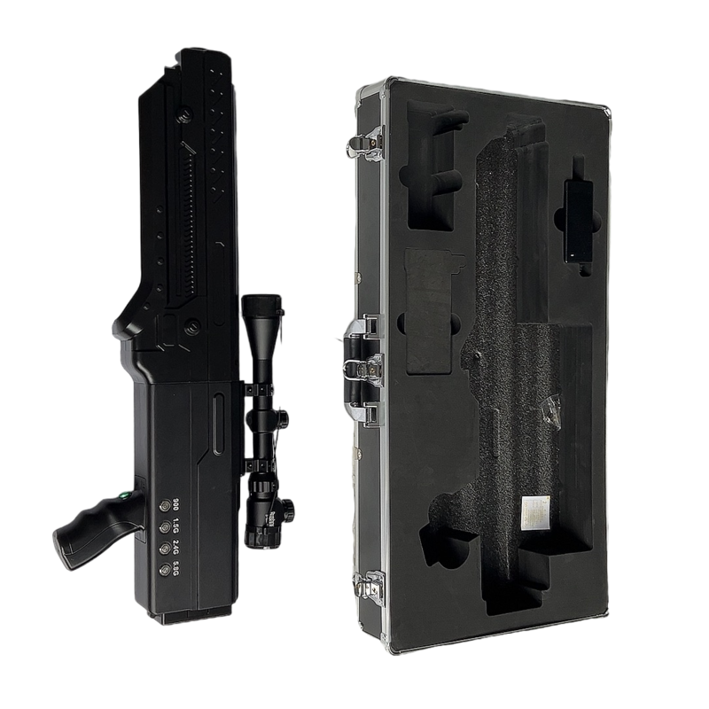  板桥镇手持便携式枪型低空防御反制四通道A型