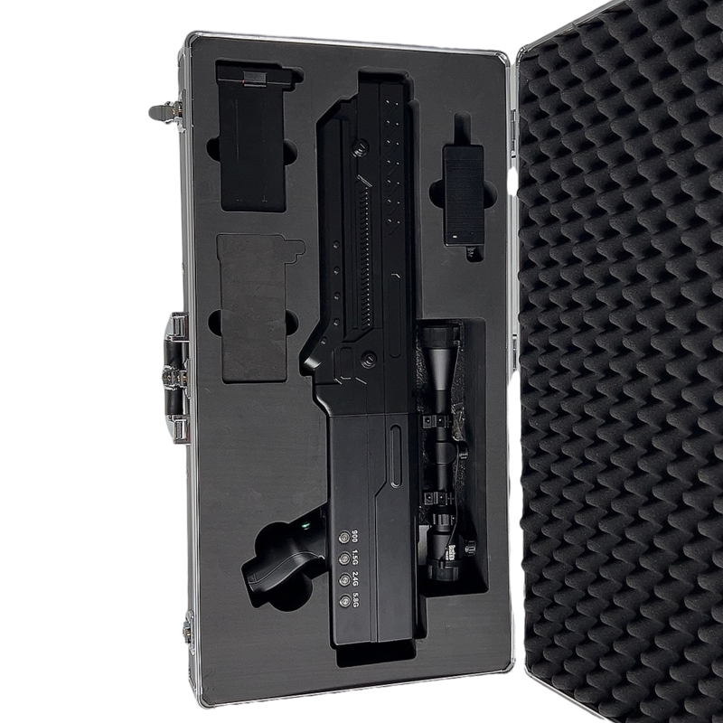  板桥镇手持便携式枪型低空防御反制四通道B型